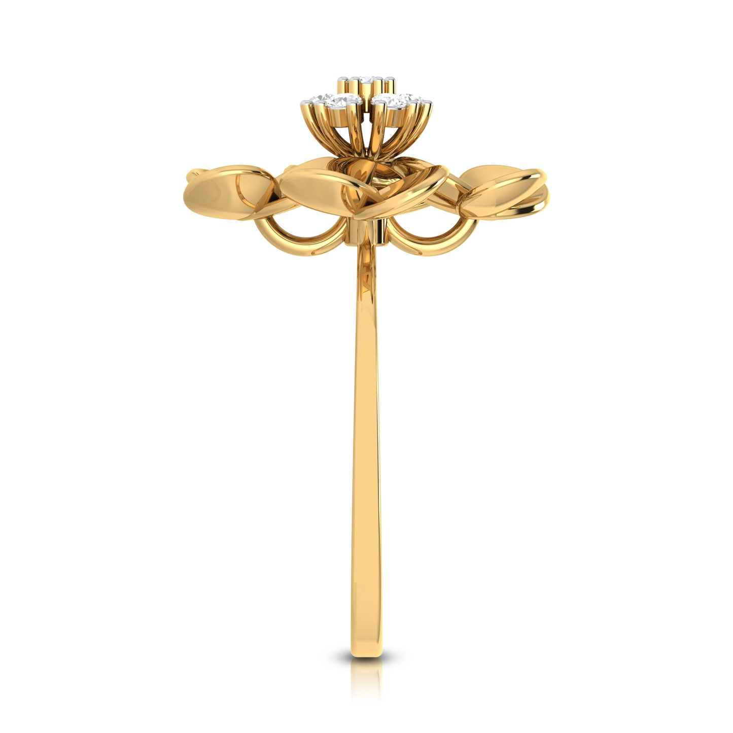 Celestial Chant 14Kt Diamond Ring