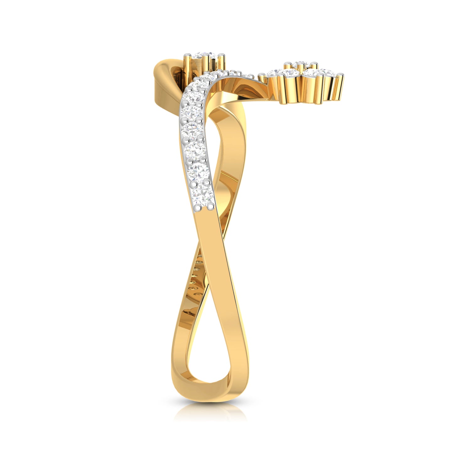 Whispering Waters 18Kt Diamond Ring
