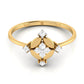 Illustrious Iris 14Kt Diamond Ring