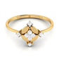 Illustrious Iris 18Kt Diamond Ring