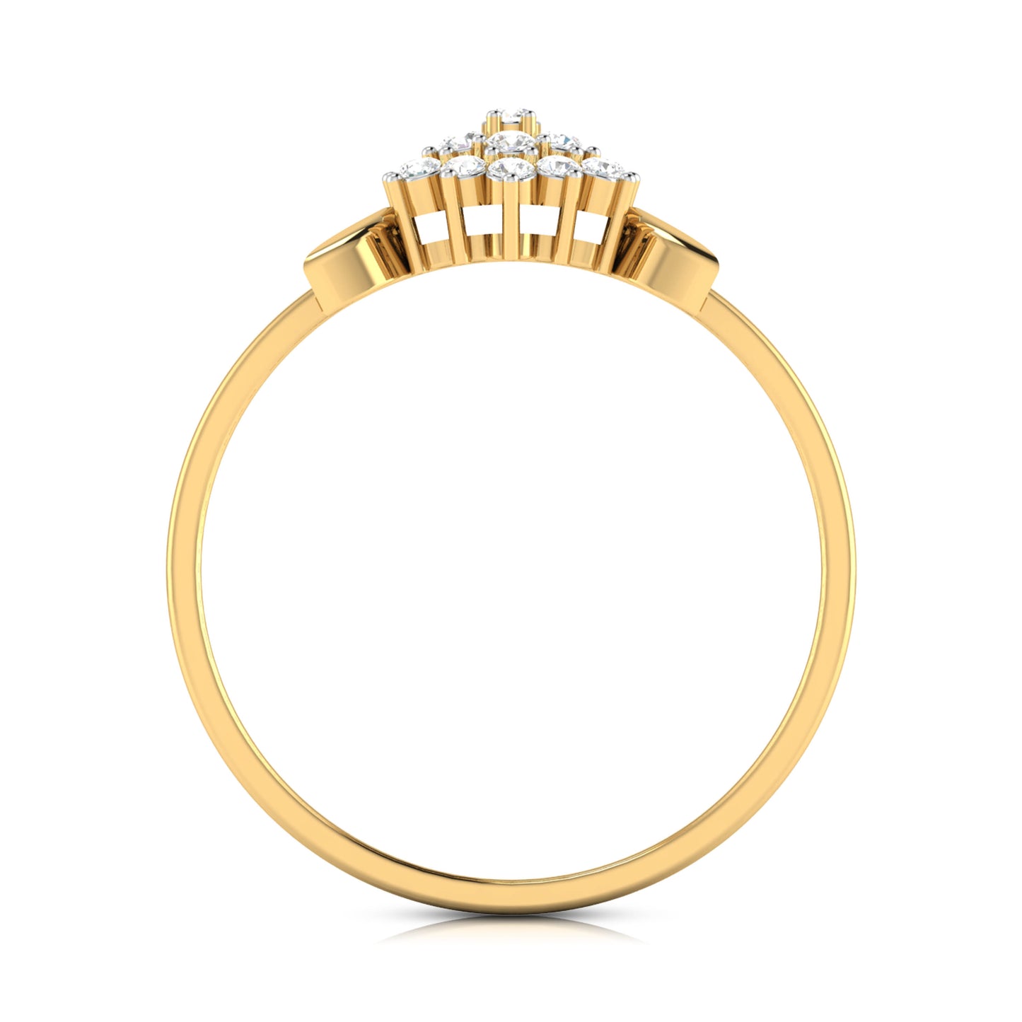 Elysian Echo 14Kt Diamond Ring