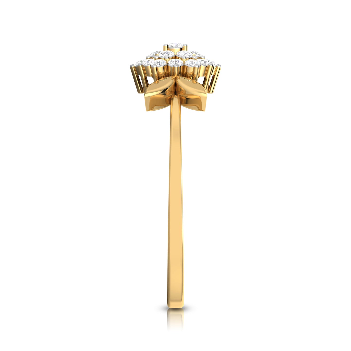 Elysian Echo 14Kt Diamond Ring