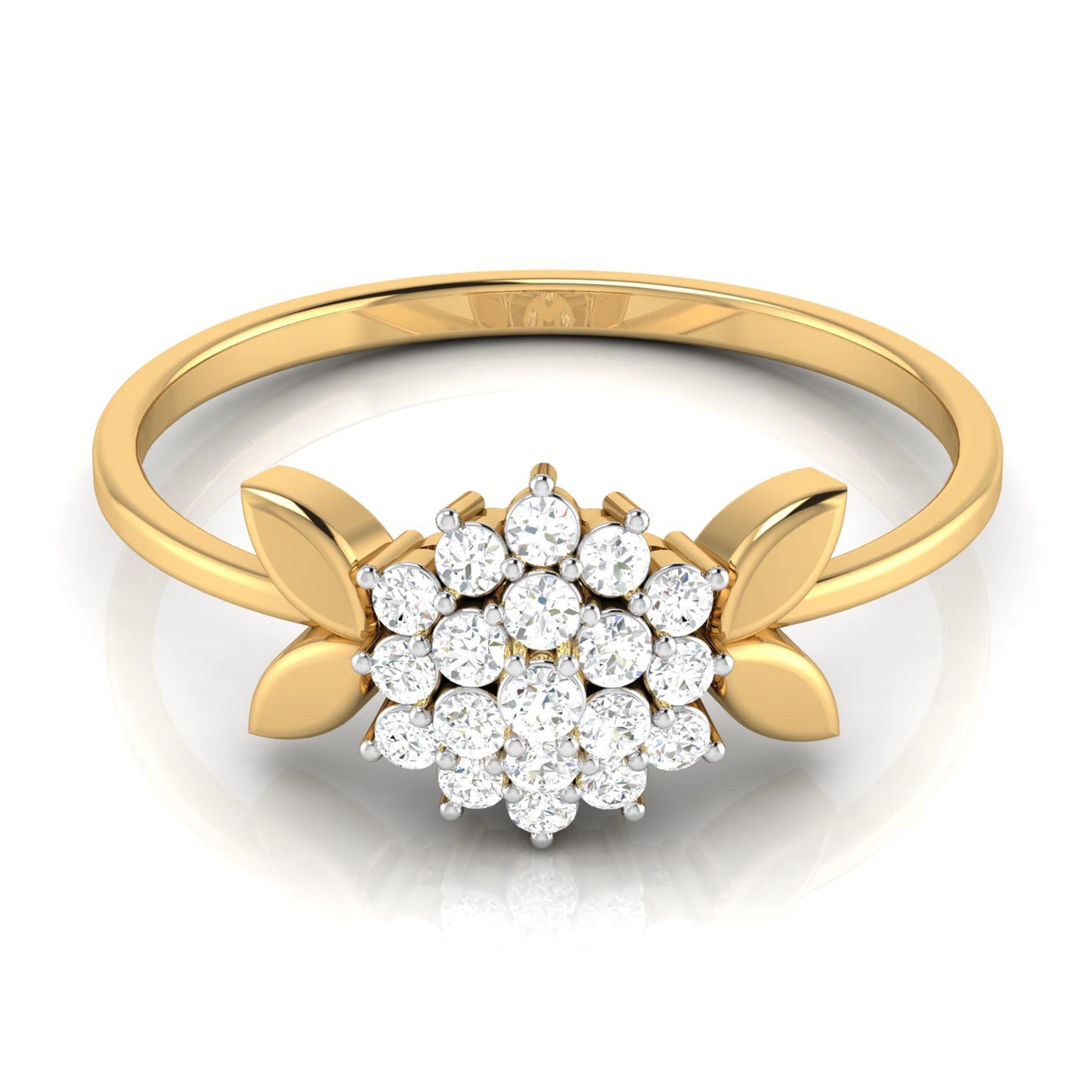 Elysian Echo 14Kt Diamond Ring