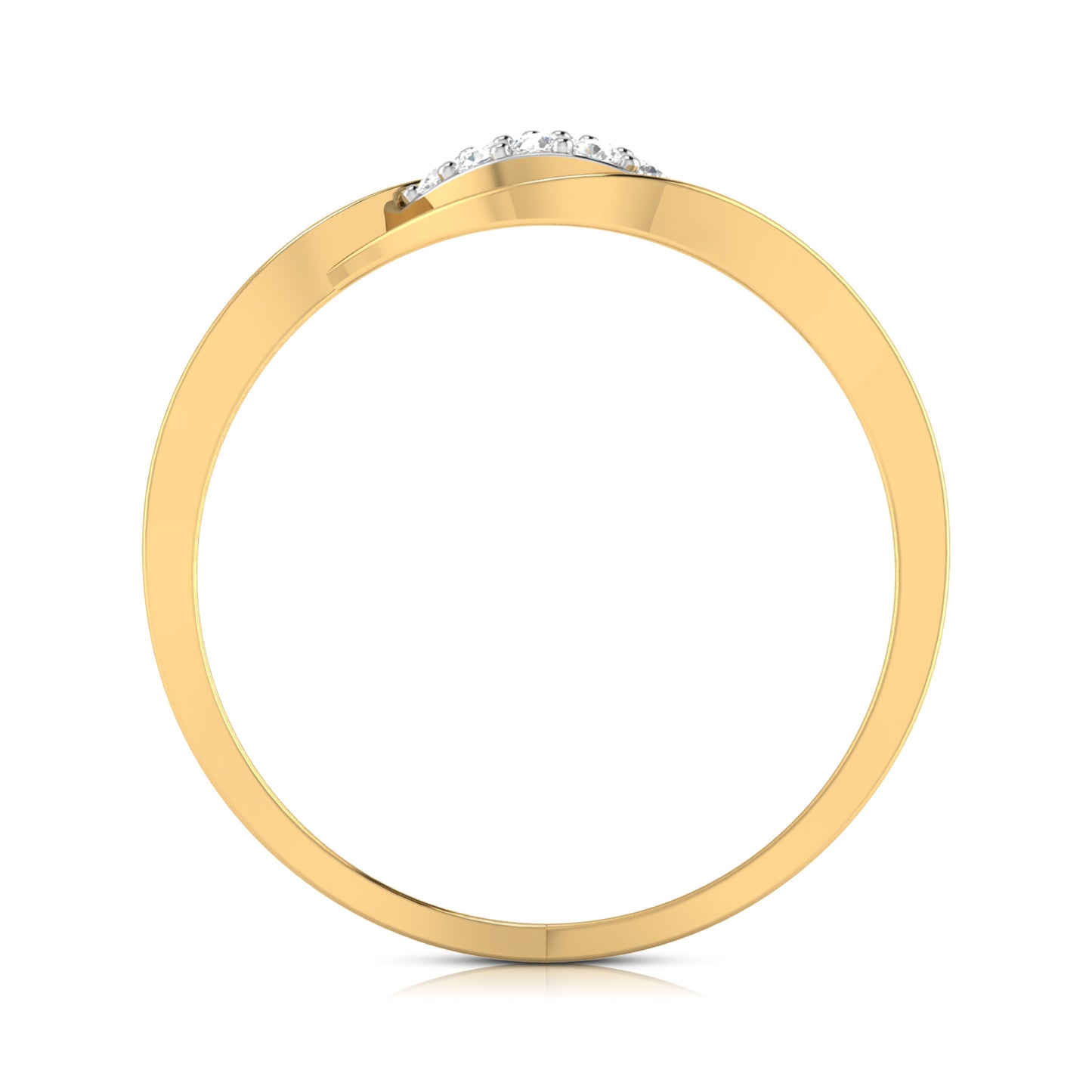 Diamond Dewdrop 18Kt Delight Ring