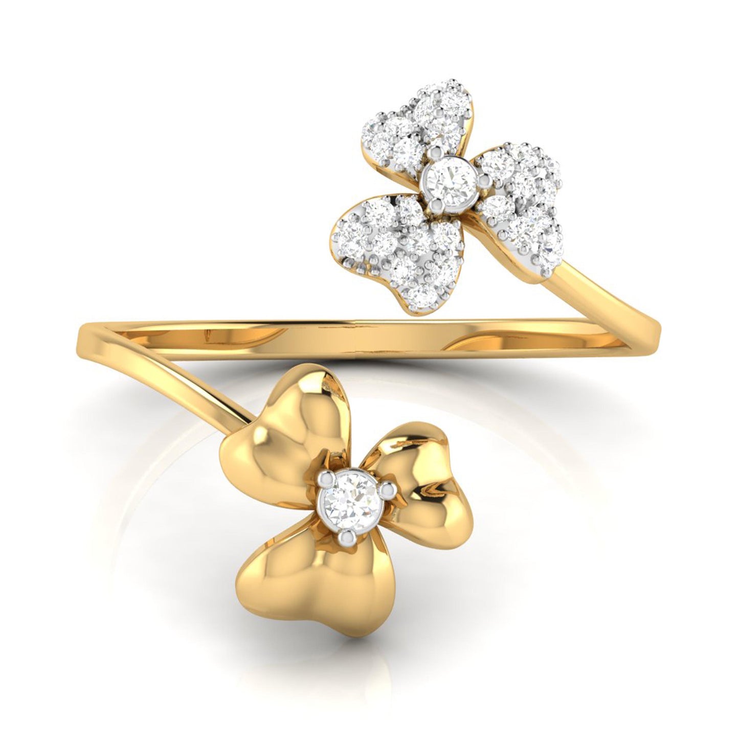 Aurora Amour 14Kt Diamond Ring