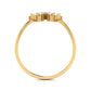 Gilded Gaze 14Kt Diamond Ring