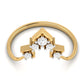 Gilded Gaze 14Kt Diamond Ring