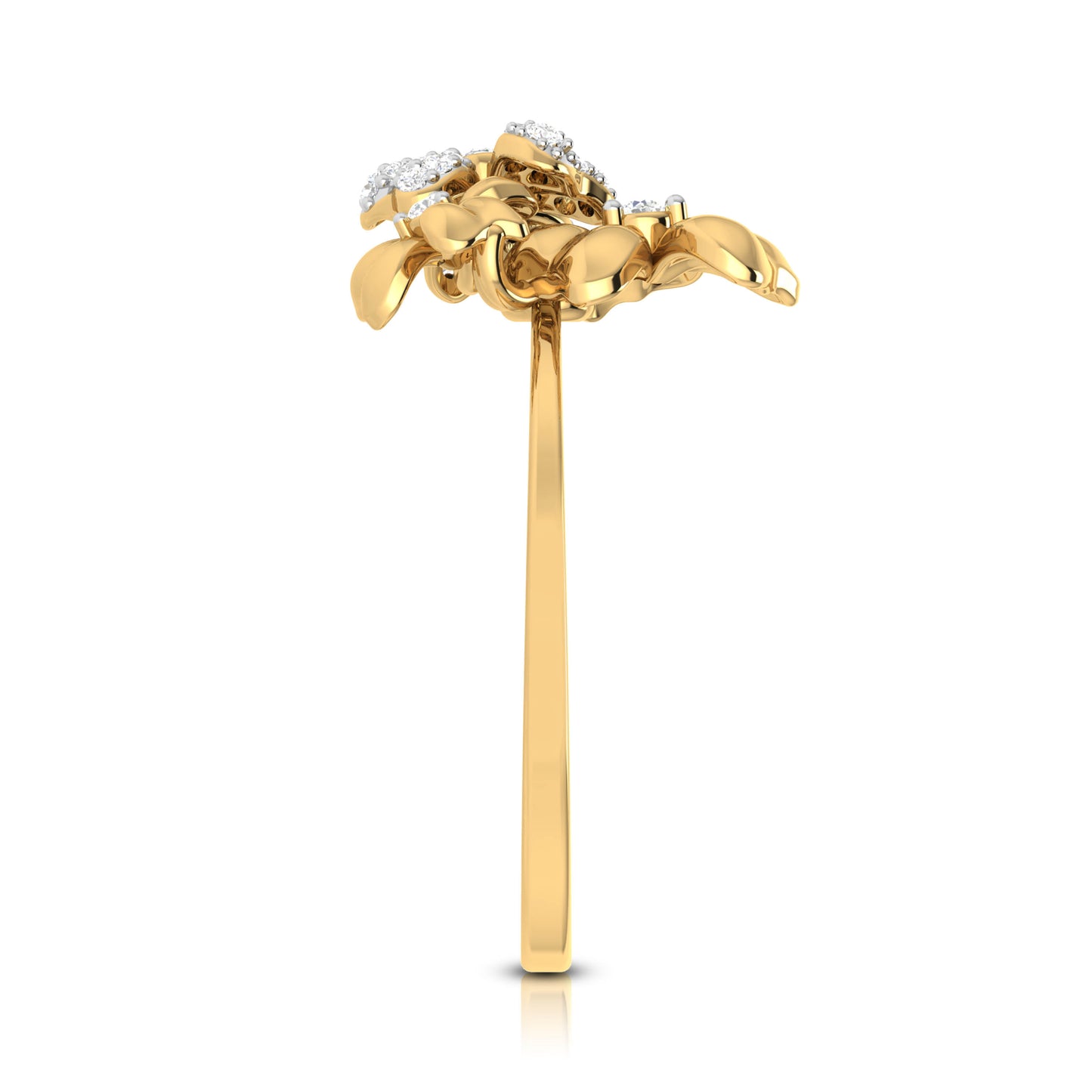 Blushing Breeze 14Kt Diamond Ring