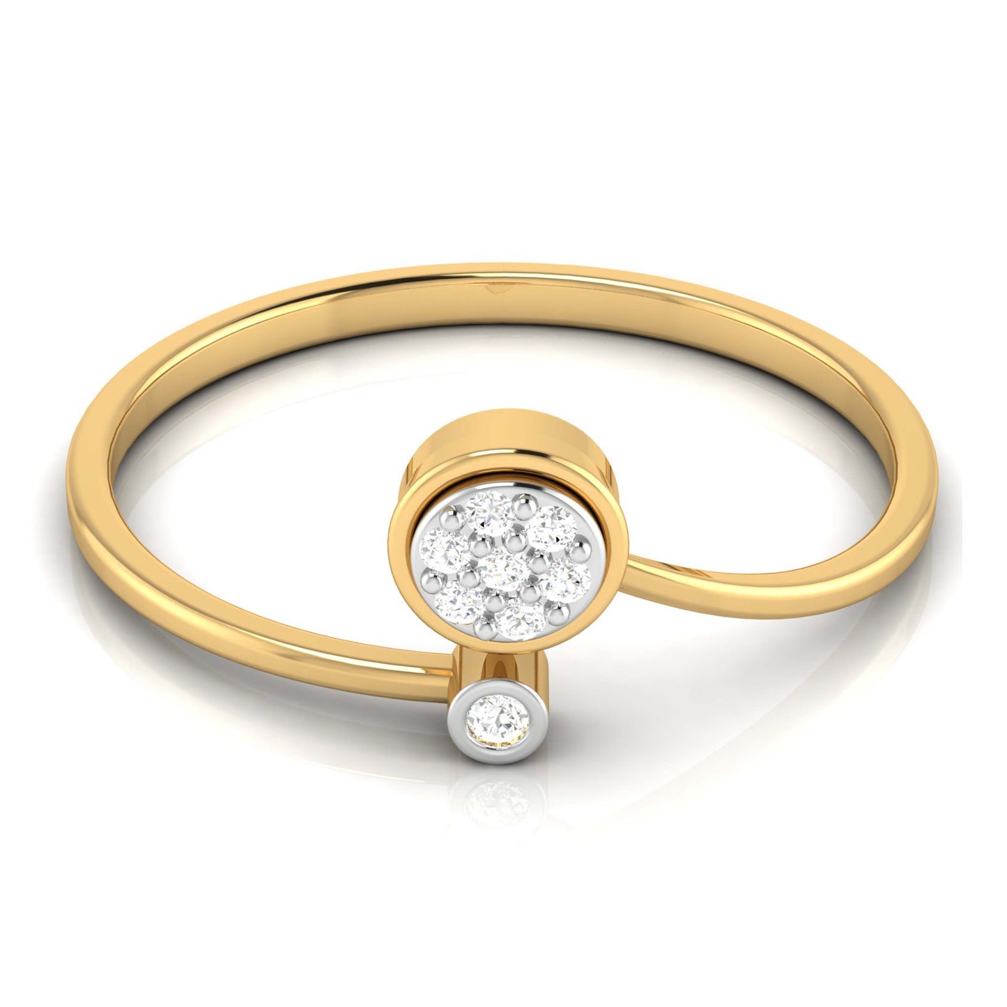 Opaline Oasis 14Kt Diamond Ring
