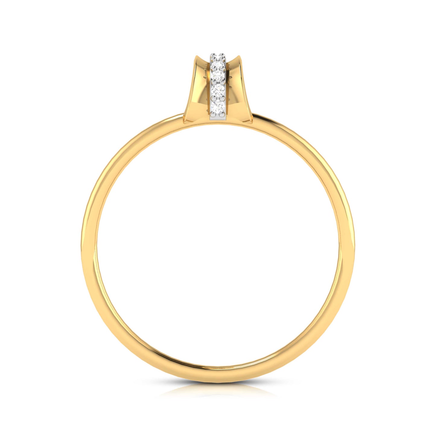 Tranquil Tundra 14Kt Diamond Ring