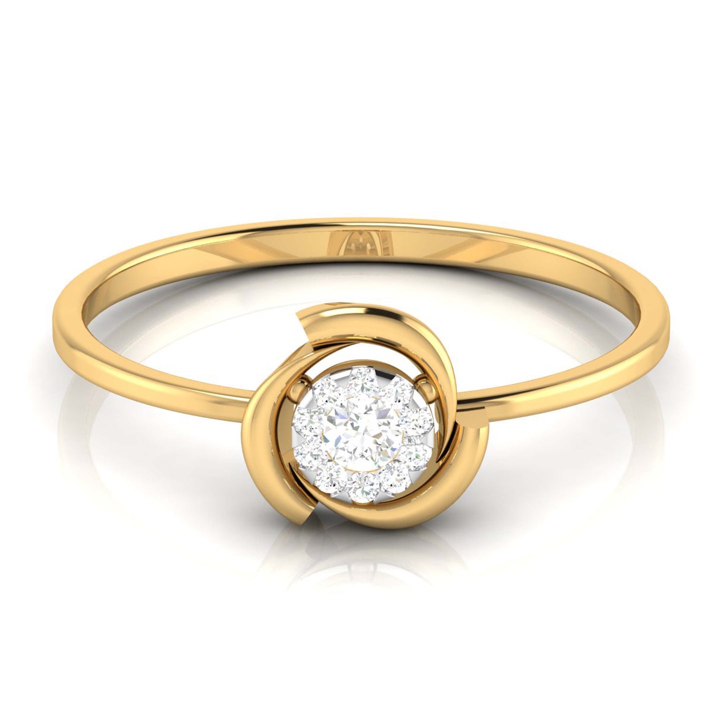 Enchanted Elegance 14Kt Diamond Ring