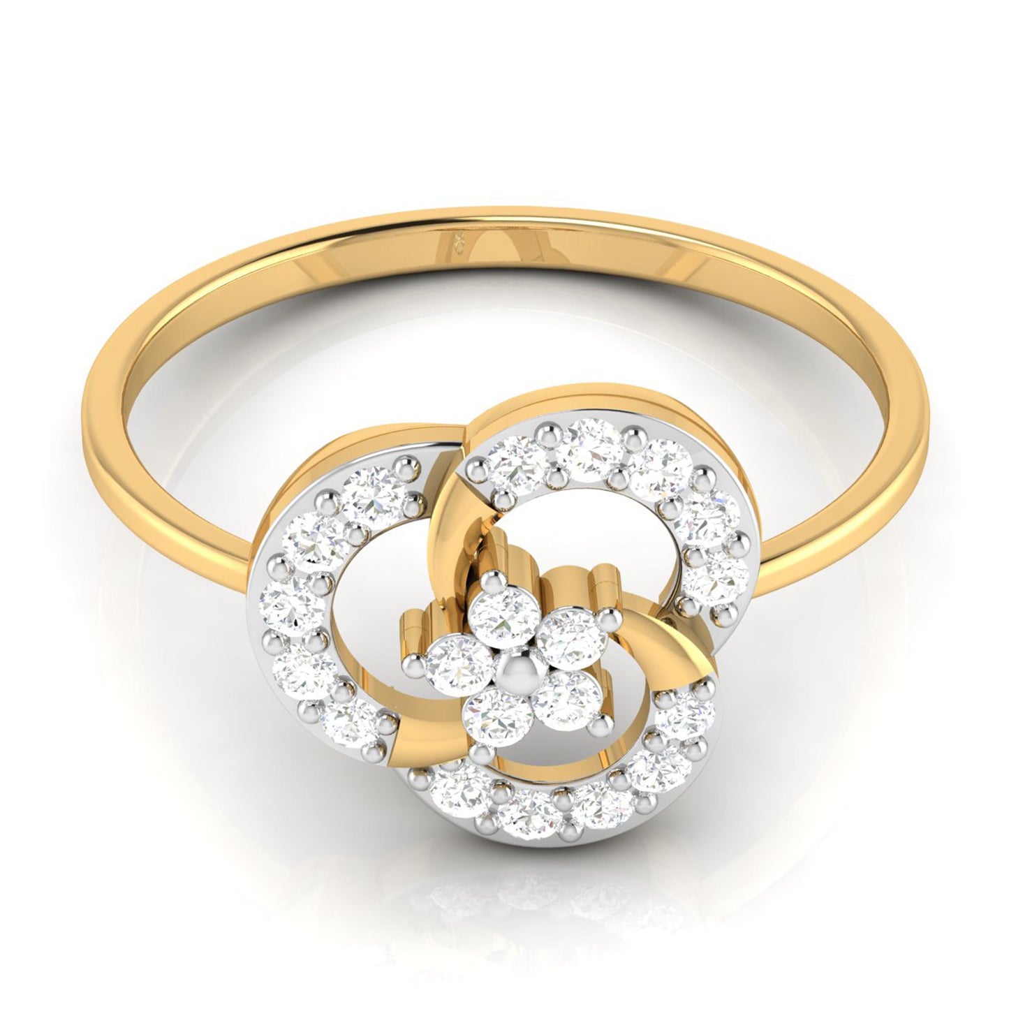 Regal Riverstone 14Kt Diamond Ring