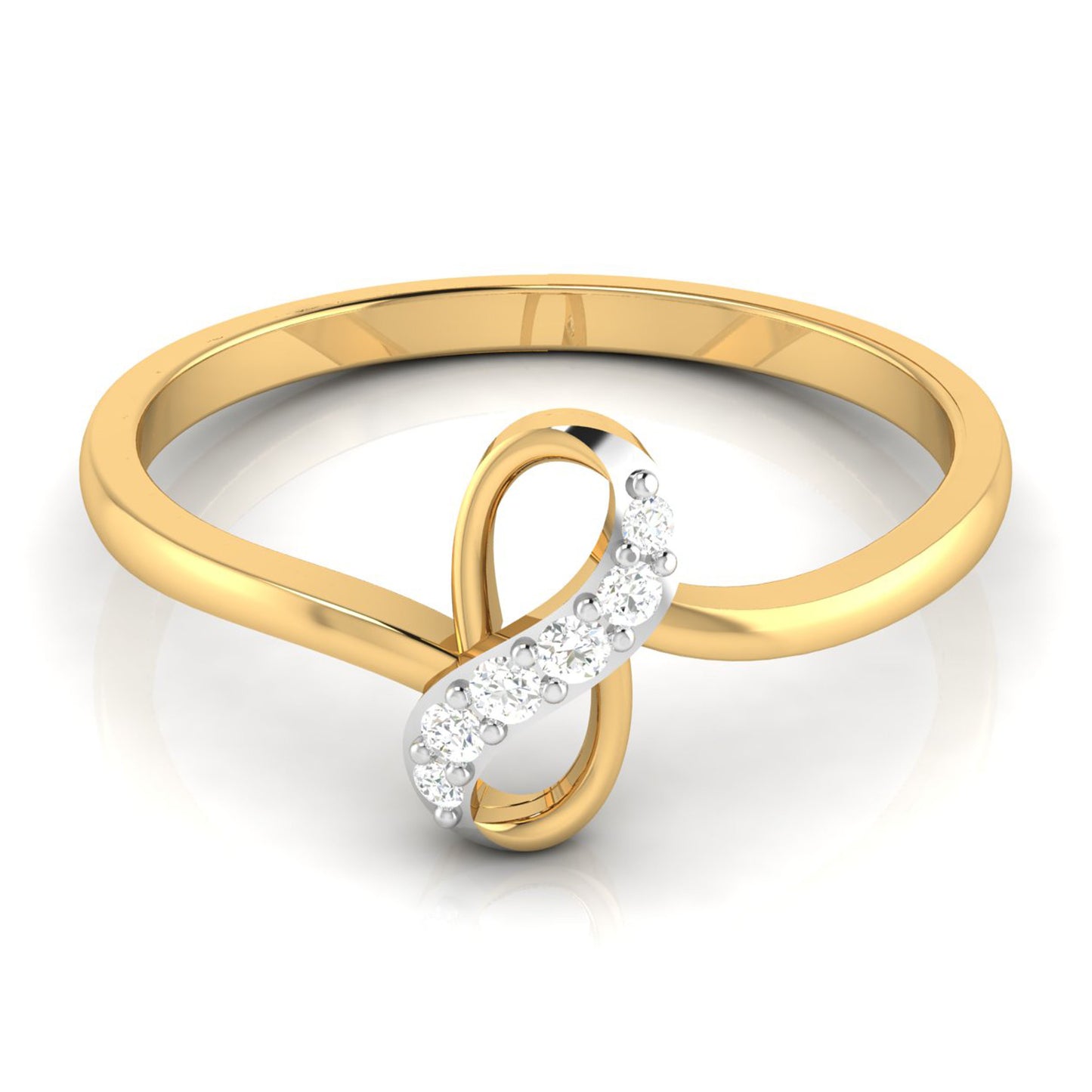 Moonlit Meadow 18Kt Diamond Ring