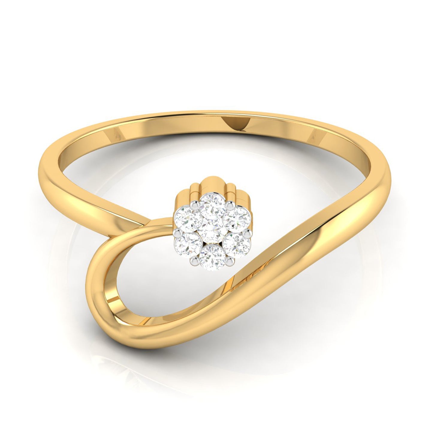 Mystic Mirage 14Kt Diamond Ring