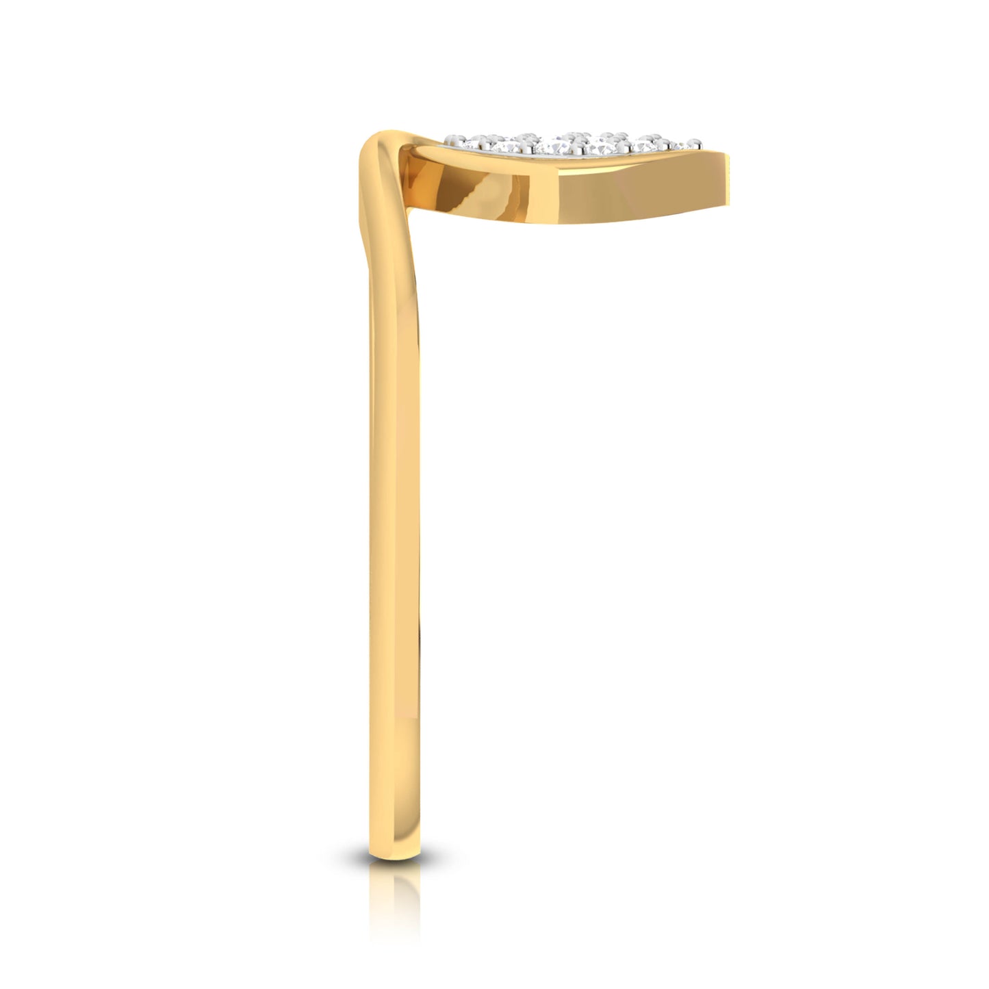 Whispering Willowbloom 14Kt Diamond Ring