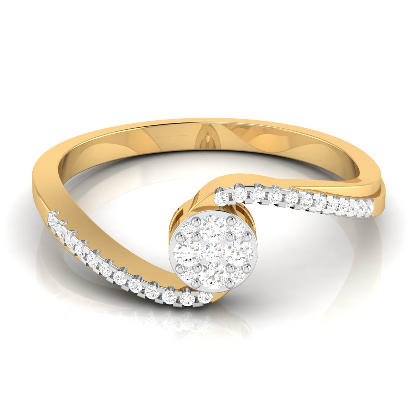 Regal Radiance 18Kt Diamond Ring
