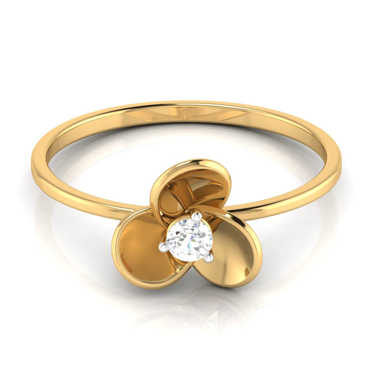 Enchanted Emberglow 14Kt Diamond Ring