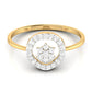 Radiant Rhapsody 14Kt Diamond Ring