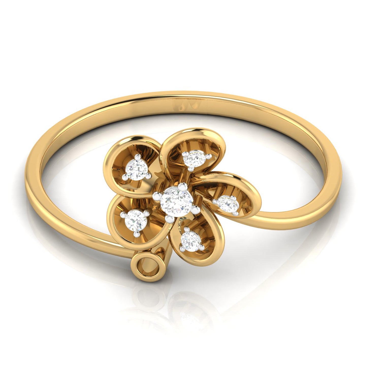 Ethereal Equinox 14Kt Diamond Ring