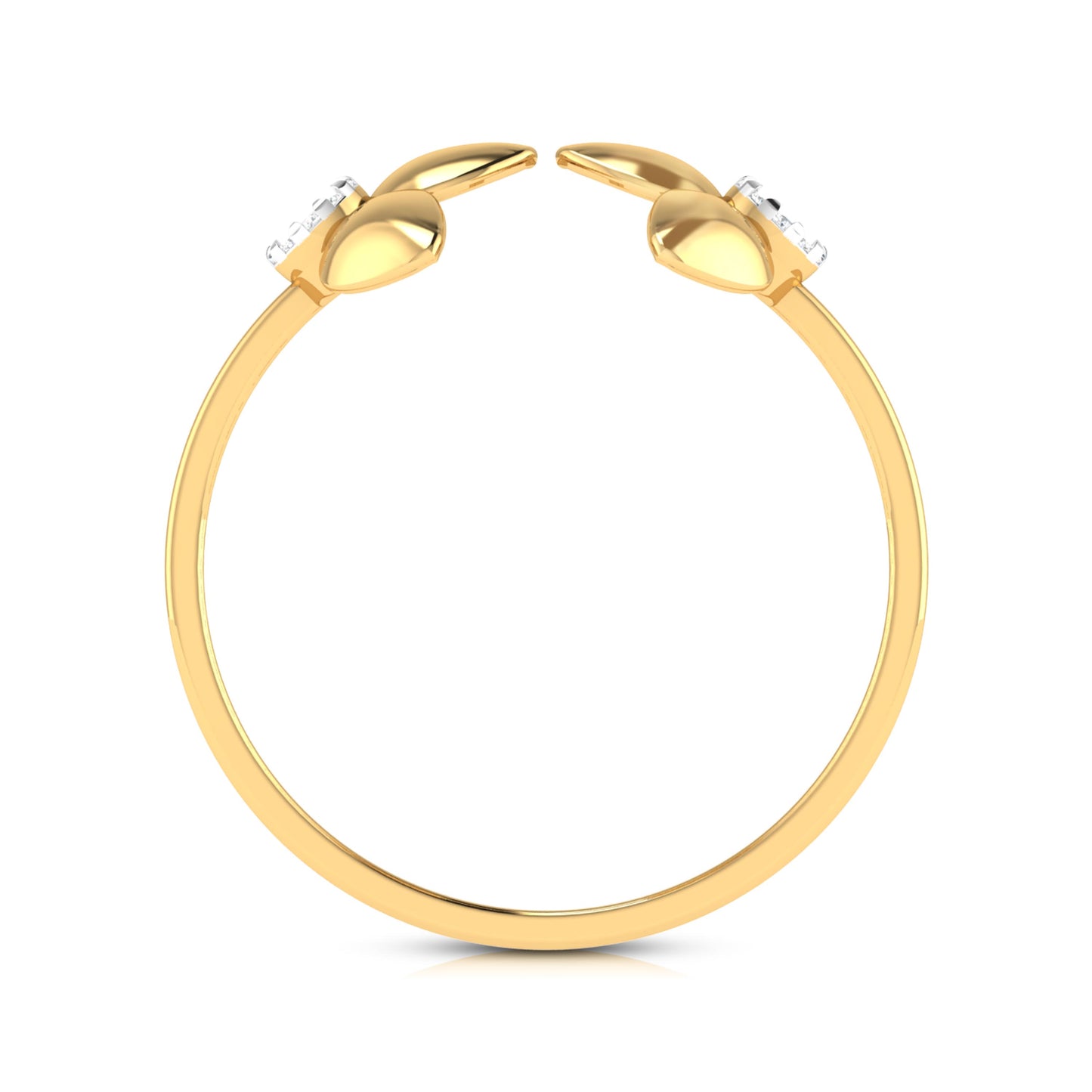 Enigmatic Echoes 14Kt Diamond Ring