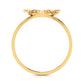 Aurora Azura 14Kt Diamond Ring
