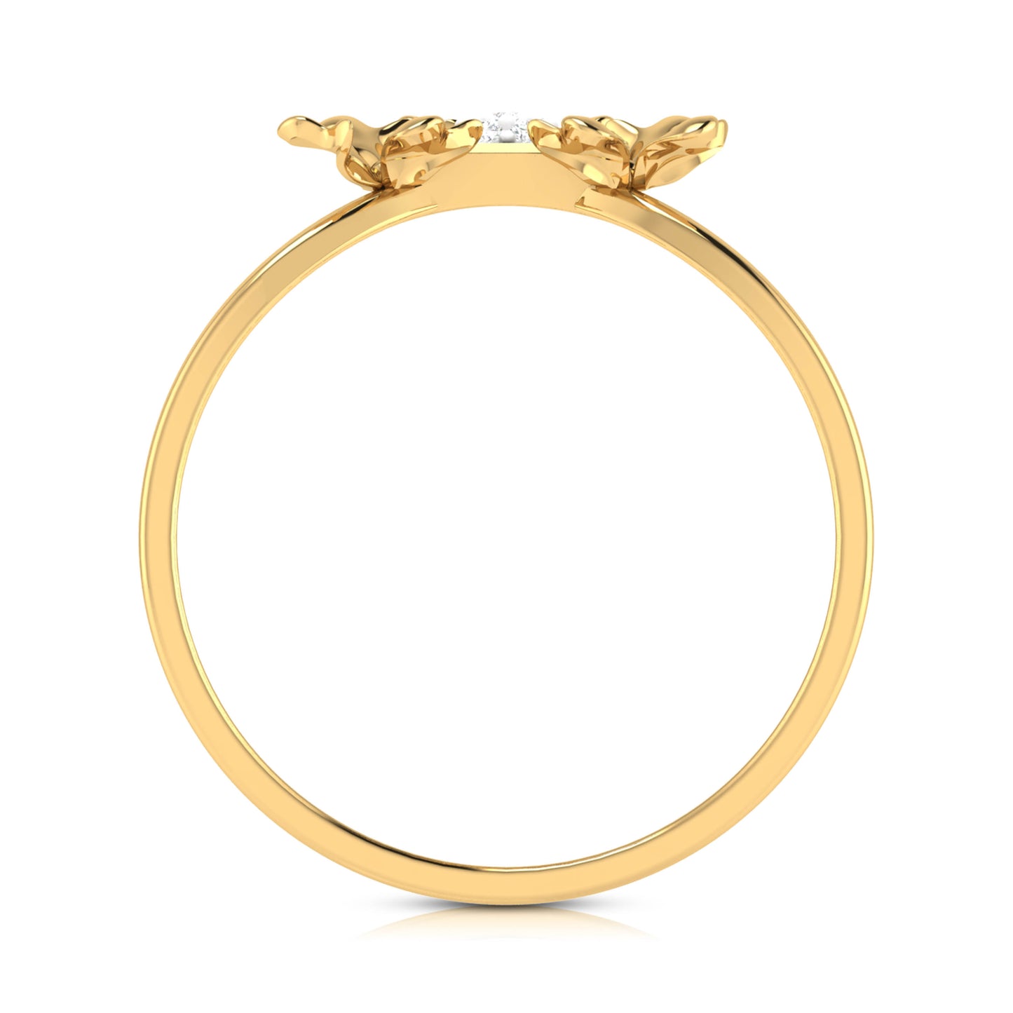 Aurora Azura 14Kt Diamond Ring