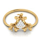 Aurora Azura 14Kt Diamond Ring
