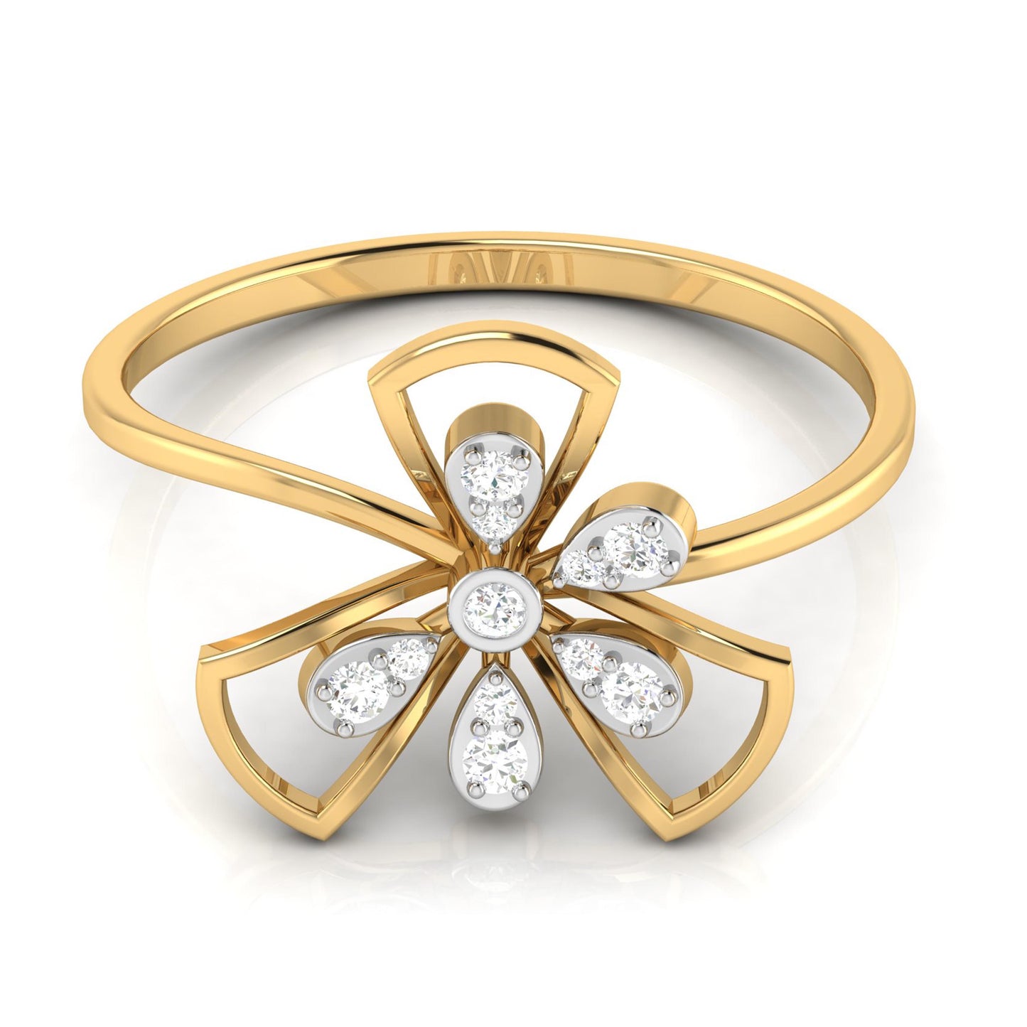 Ember Embrace Eternity 14Kt Diamond Ring
