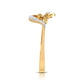 Regal Rosewood Radiance 14Kt Diamond Ring
