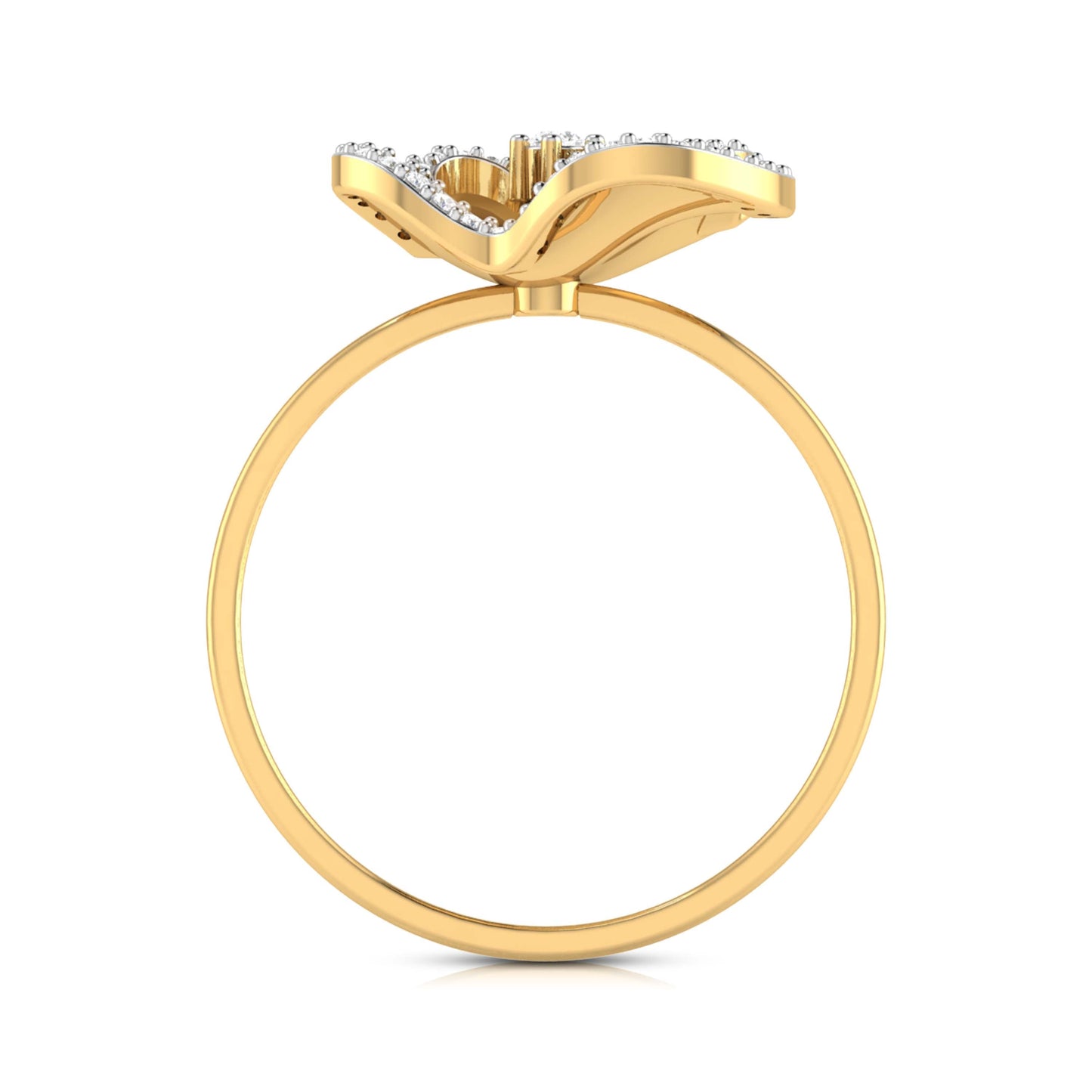 Tranquil Twilight 14Kt Diamond Ring