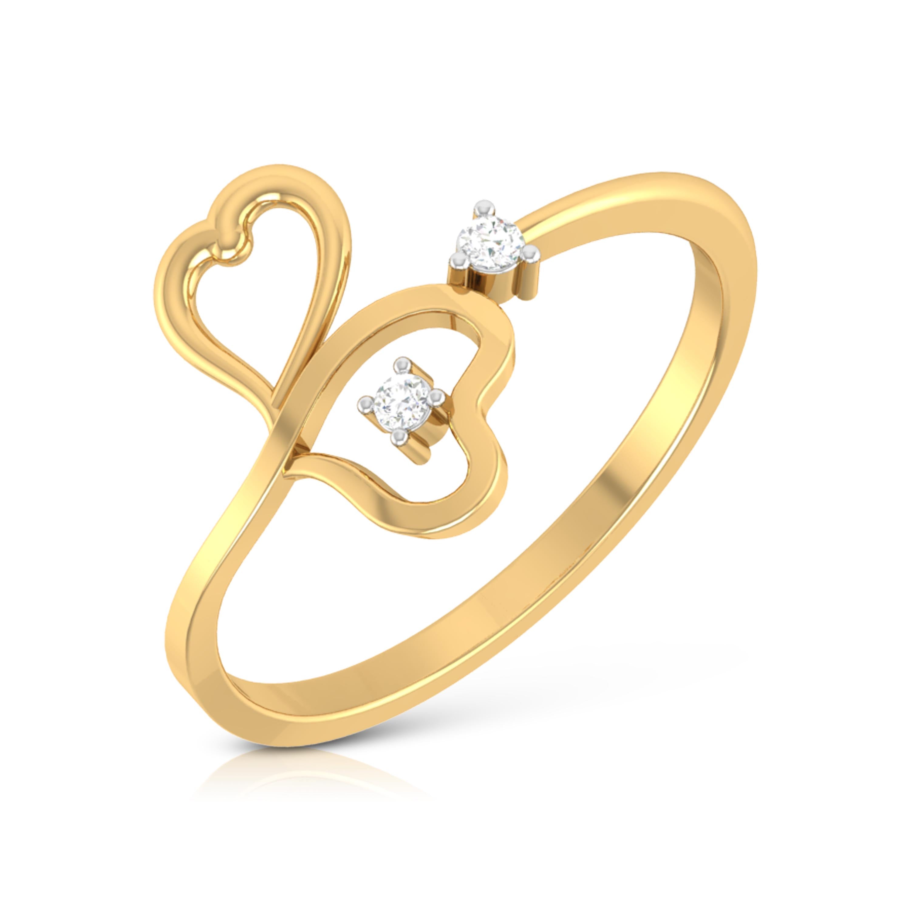 Aurora Adorn 14Kt Diamond Ring
