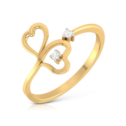 Aurora Adorn 14Kt Diamond Ring