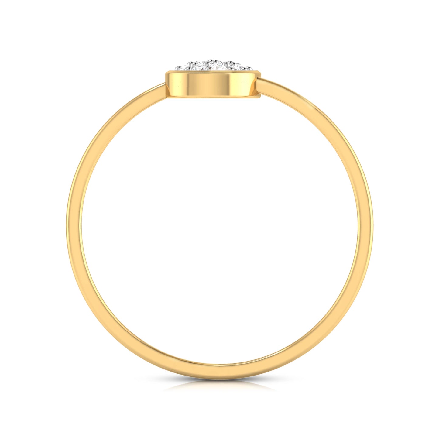 Oceanic Opulence 14Kt Diamond Ring