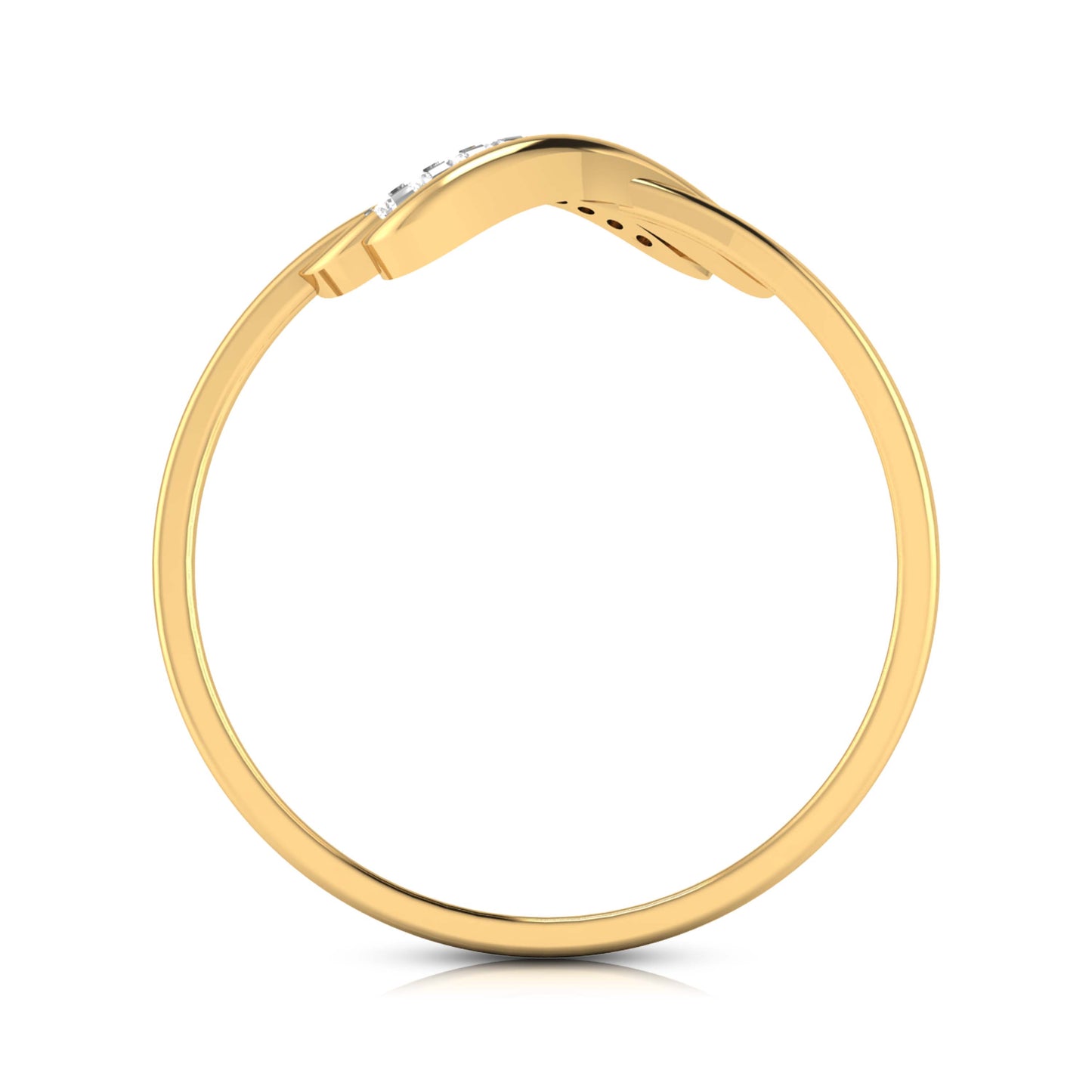 Regal Reflection 14Kt Diamond Ring