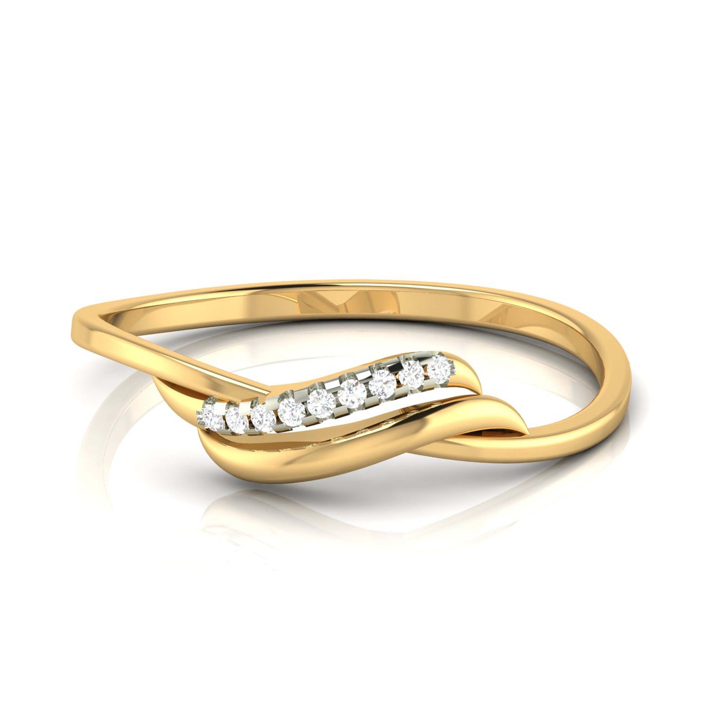 Regal Reflection 14Kt Diamond Ring