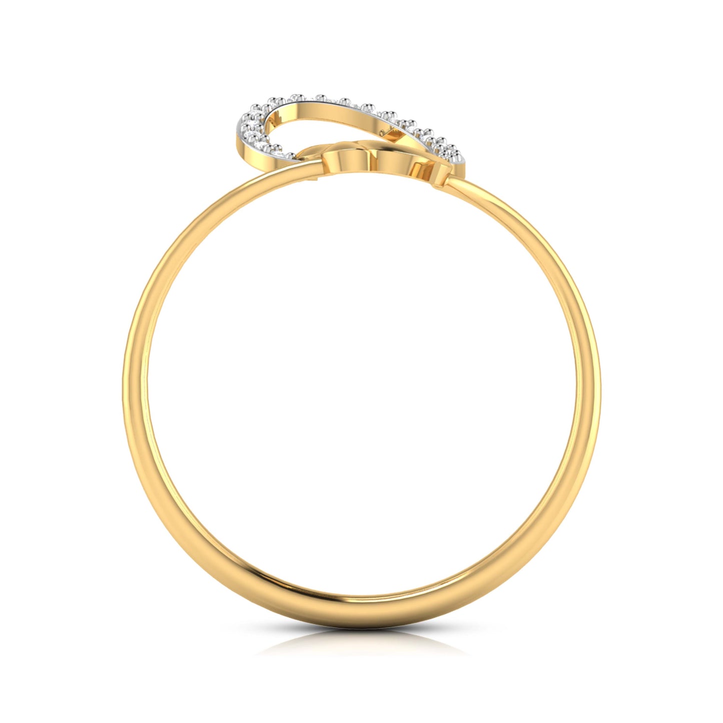 Solar Serenity 14Kt Diamond Ring