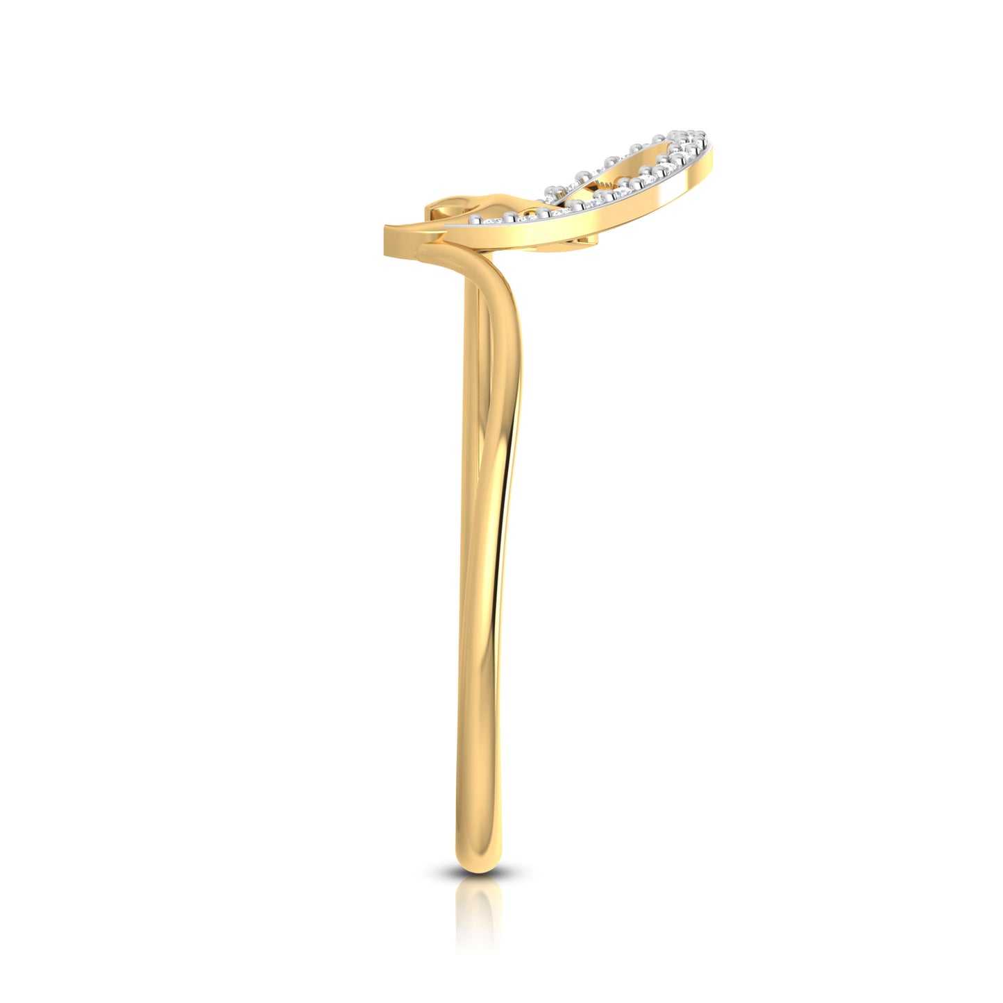 Solar Serenity 14Kt Diamond Ring