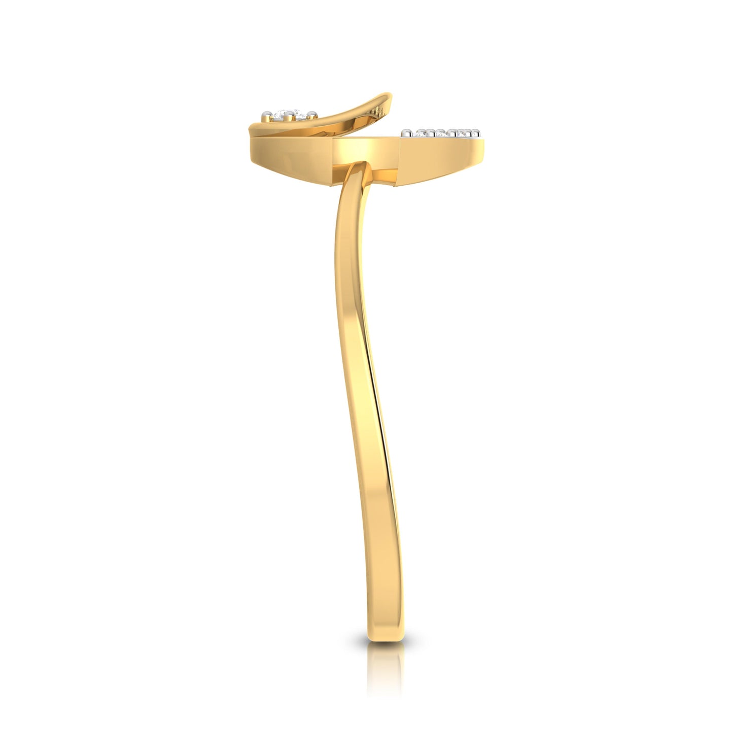 Gilded Gala 14Kt Diamond Ring