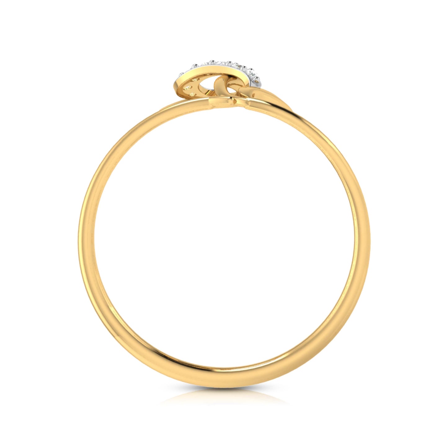 Serene Sapphire Whisper 14Kt Diamond Ring