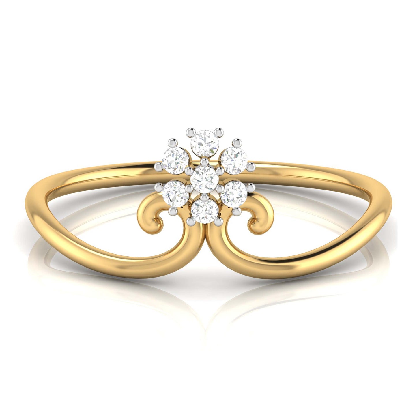 Royal Radiance 14Kt Diamond Ring