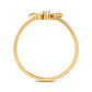 Ethereal Ember 14Kt Diamond Ring