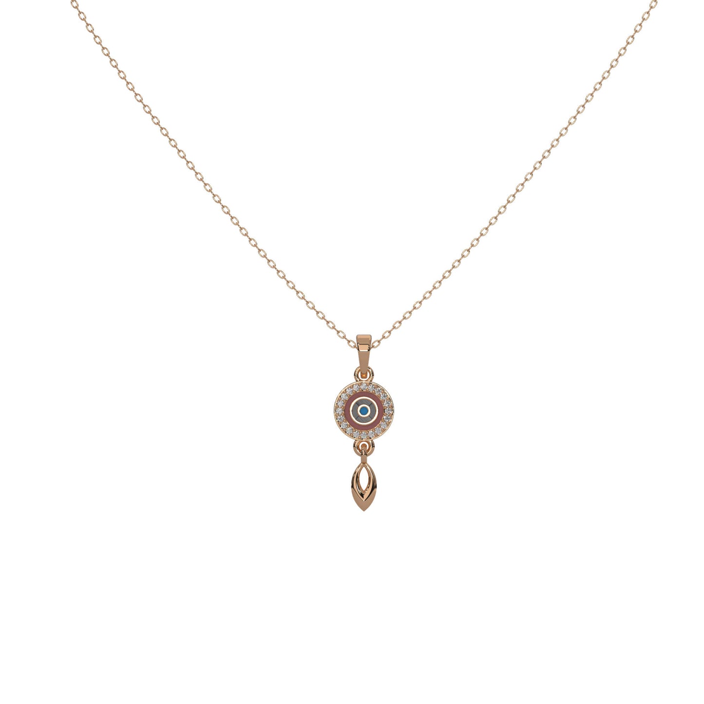 Sparkling Serenity Necklace 18k