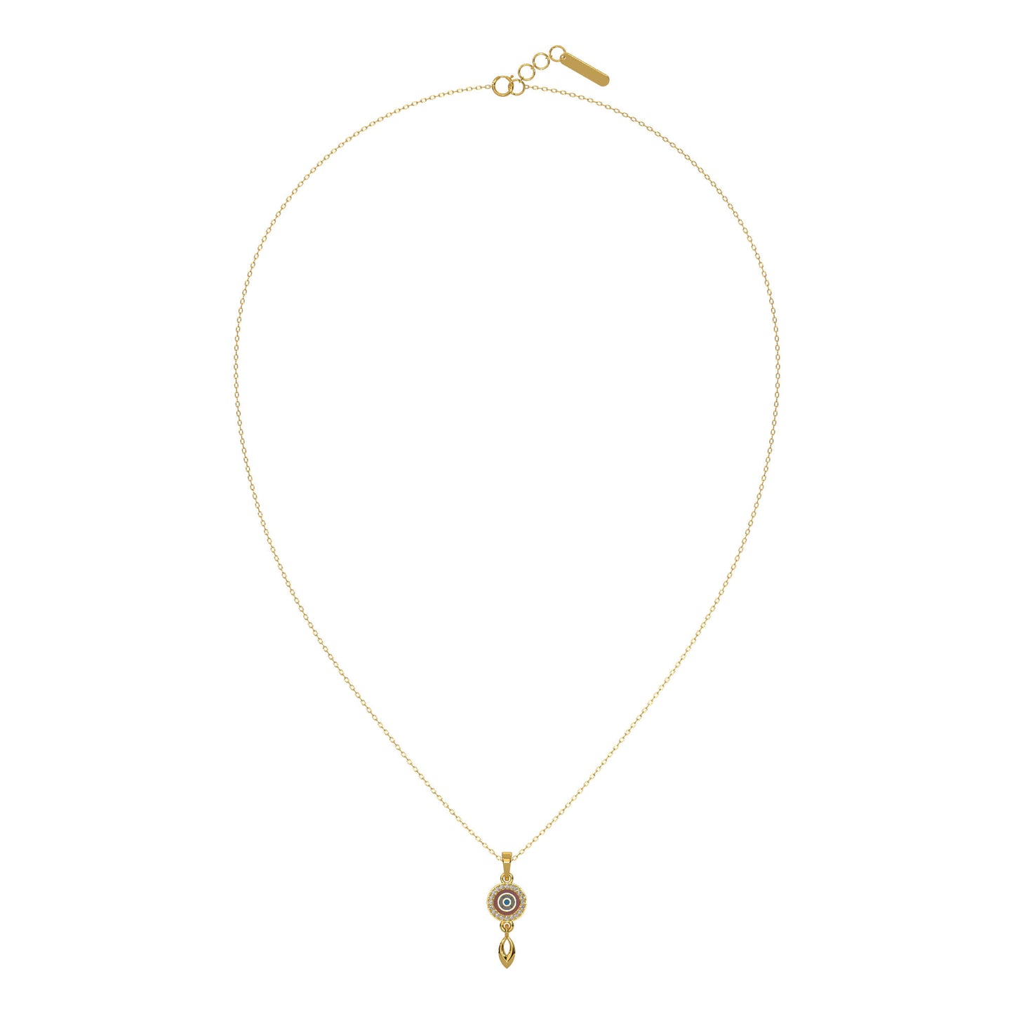 Sparkling Serenity Necklace 18k
