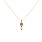 Sparkling Serenity Necklace 18k