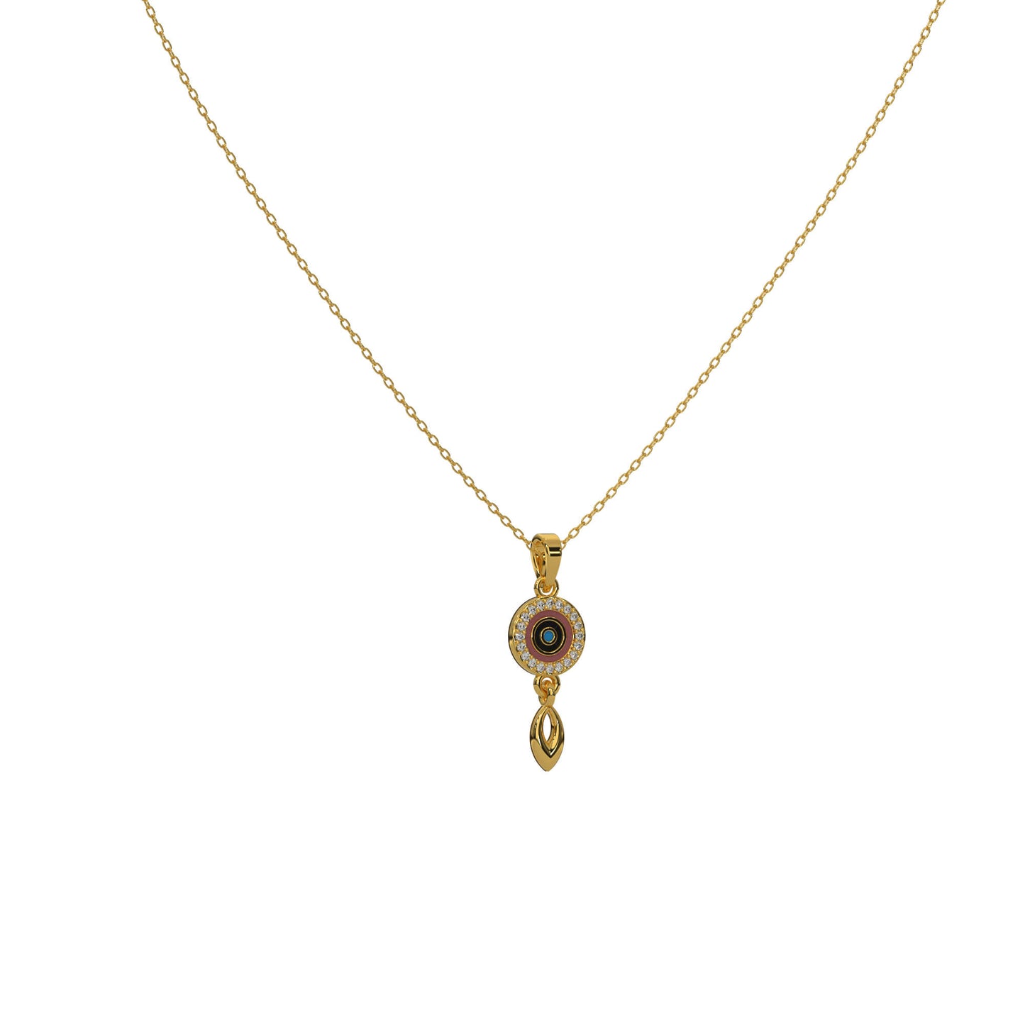 Sparkling Serenity Necklace 18k