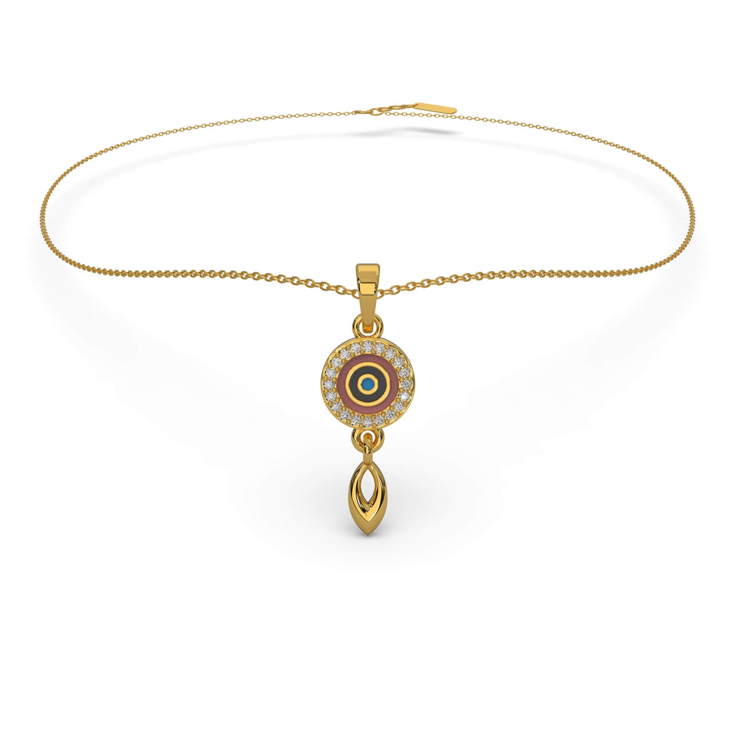 Sparkling Serenity Necklace 18k