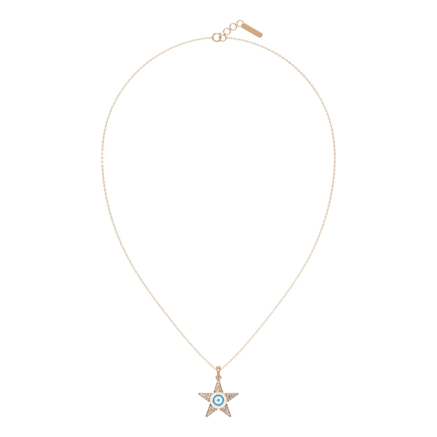 Radiant Cascade Diamond Chain Necklace