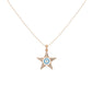 Radiant Cascade Diamond Chain Necklace