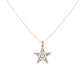 Radiant Cascade Diamond Chain Necklace 18k