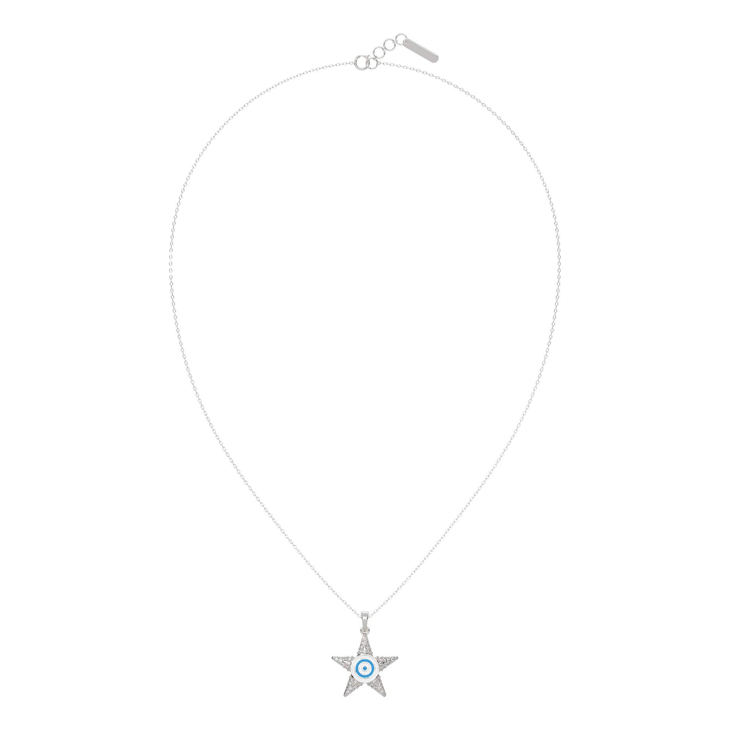 Radiant Cascade Diamond Chain Necklace